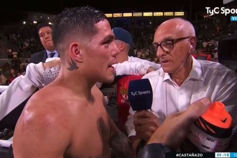 Castaño reveló que no me lo esperaba al zurdazo con el que Charlo lo tumbó en el décimo round.