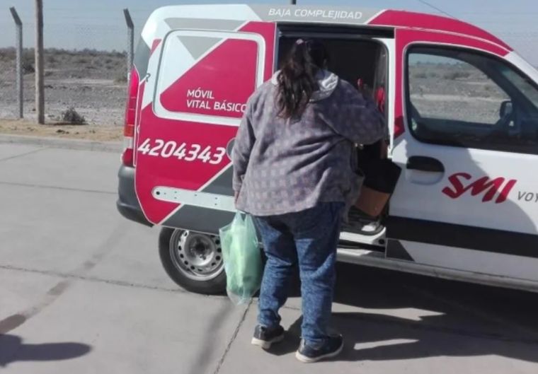 Entrada ilegal Deolinda fue detenida. Foto: Gentileza Diario de Cuyo.