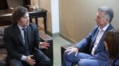 Javier Milei tomó una frase de Mauricio Macri. Foto: X
