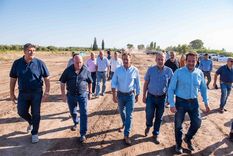 rodolfo suarez celebro el inicio de una obra clave para el este provincial