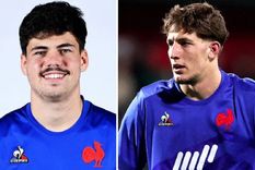 Auradou y Jégou vuelven a la Selección francesa de rugby. Foto: NA Auradou y Jégou vuelven a la Selección francesa de rugby. Foto: NA