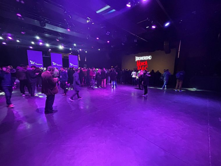 El búnker de La Libertad Avanza, vacío El búnker de La Libertad Avanza, vacío