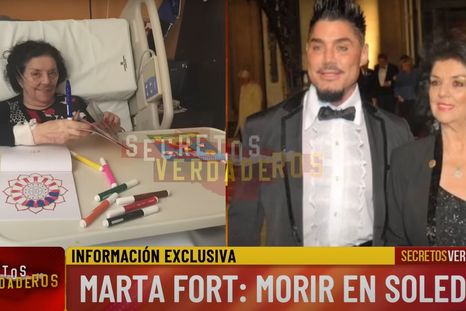 Las fotografías sorprendieron al público espectador. Créditos: Captura / América TV Las fotografías sorprendieron al público espectador. Créditos: Captura / América TV