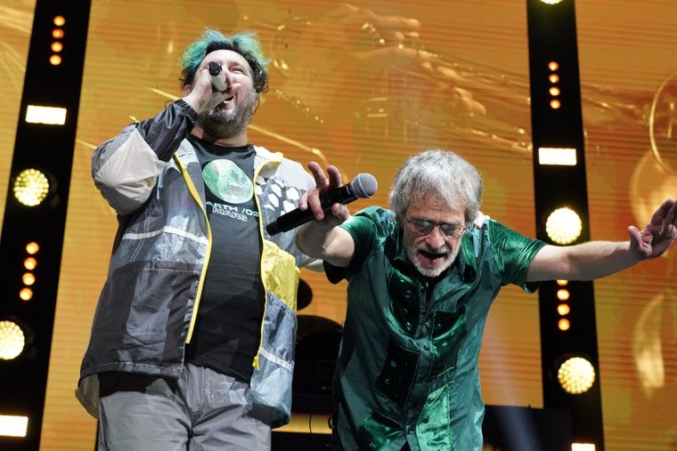 Cucho Parisi y Jorge Serrano hicieron bailar a todo el Movistar Arena. Foto: Gentileza: PopArt. PH: Juli Wainsztein