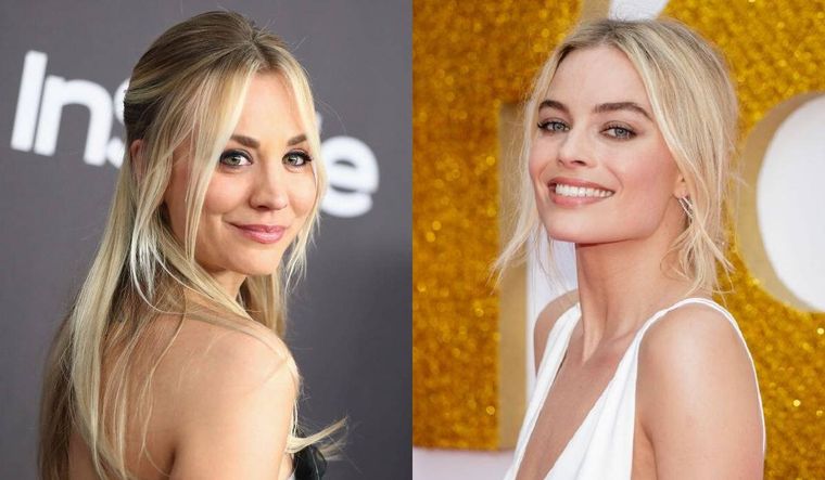 Kaley Cuoco y Margot Robbie. ¿Enfrentadas por Harley Quinn?