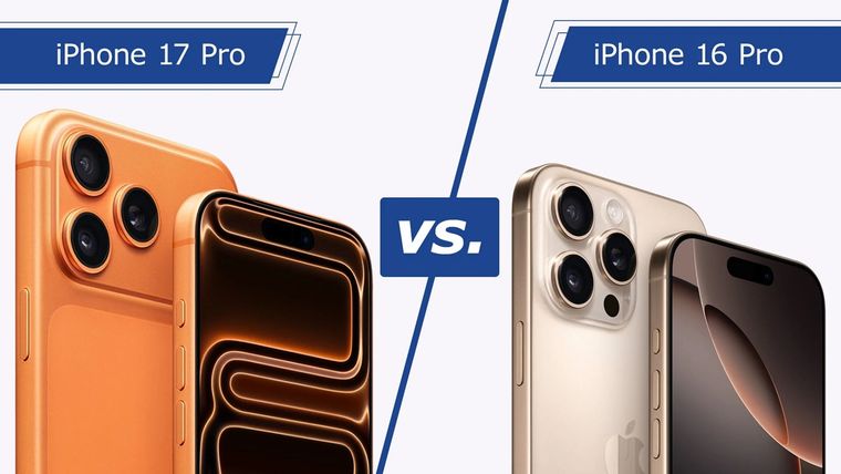 El iPhone 17 Pro de Apple cambia el titanio por aluminio y añade una nueva barra de cámara. El iPhone 17 Pro de Apple cambia el titanio por aluminio y añade una nueva barra de cámara.