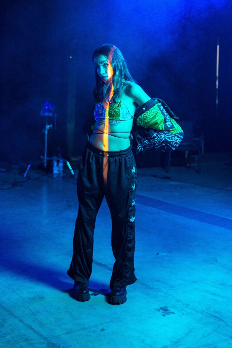 María Becerra dio un show con polémica incluida. Foto: Grupo Mass