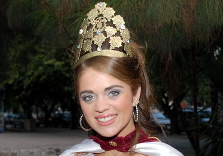 Agustina Llaver, actual soberana departamental. Foto: mdz