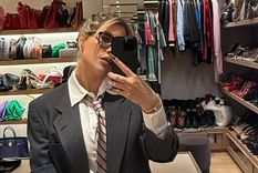 La conductora se presentó en la Justicia. Foto: Instagram/ @wanda_nara.&nbsp;