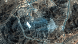 La planta de Fordo, la cual se encuentra varios metros bajo tierra en unas montañas, fue uno de los objetivos de los aviones de EE.UU. La planta de Fordo, la cual se encuentra varios metros bajo tierra en unas montañas, fue uno de los objetivos de los aviones de EE.UU.
