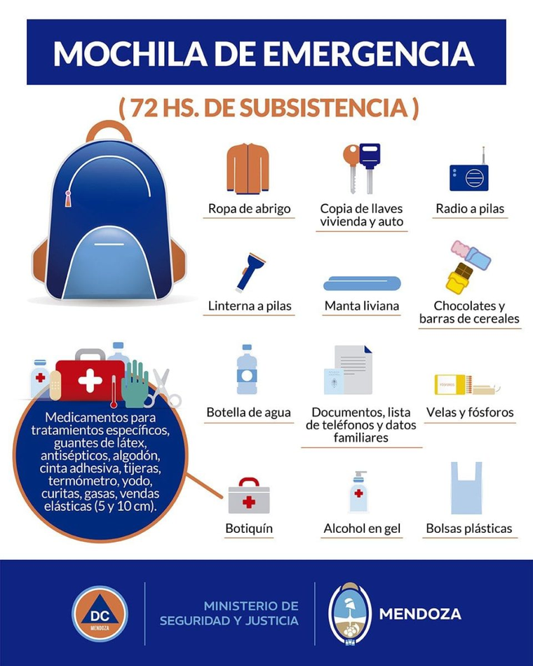 El temblor se sintió en Mendoza y reactivó las recomendaciones oficiales de prevención. El temblor se sintió en Mendoza y reactivó las recomendaciones oficiales de prevención.