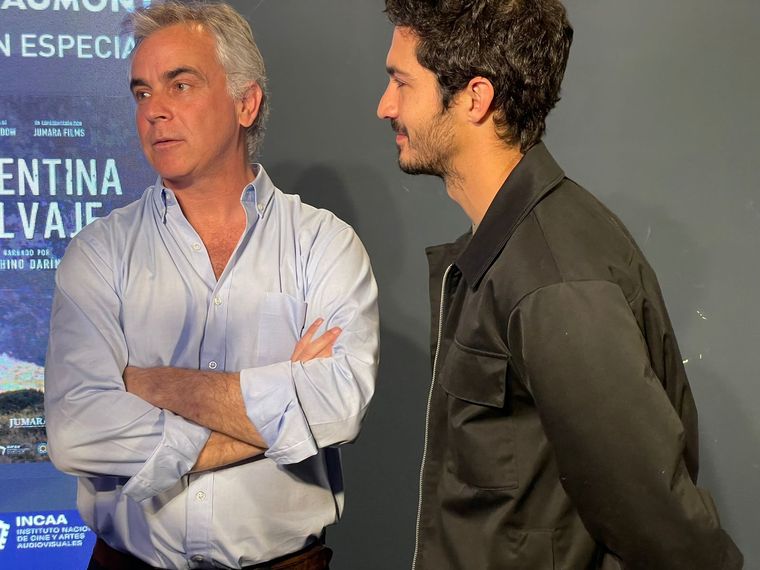 Juan María Raggio y el Chino Darín hablaron con MDZ. Foto: Gabriel Sotelo
