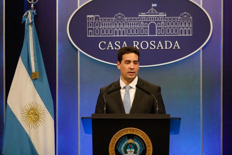 Adrián Ravier encabezó una nueva conferencia en Casa Rosada