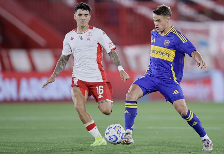 Boca visita a Huracán en el Tomás Adolfo Ducó. Foto: FotoBaires