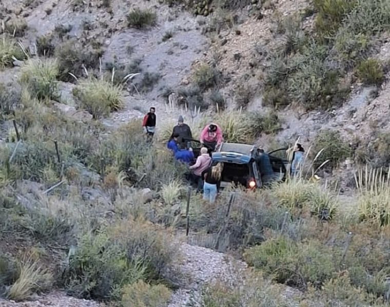 Así quedó el vehículo. Foto: Ministerio de Seguridad