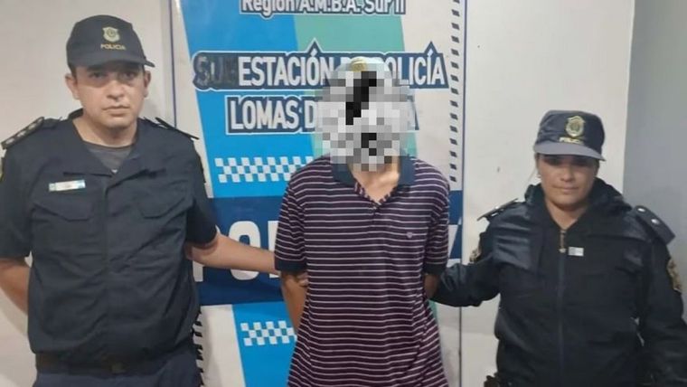 El primer detenido por el crimen Foto: gentileza