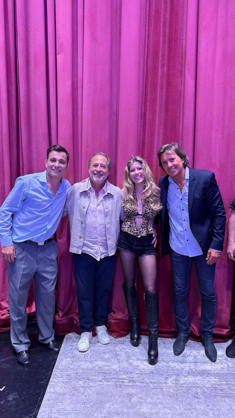 Guillermo Francella fue a ver 