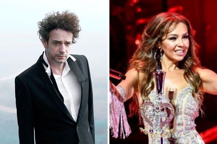 Thalía ThalíaGustavo Cerati Foto: MDZ Online