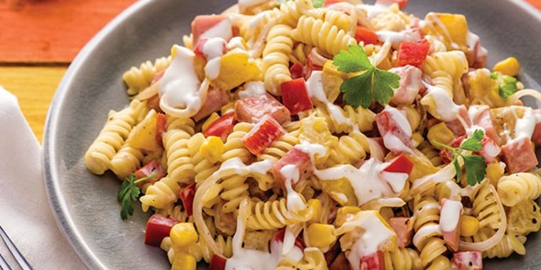 Ensalada de fussili Foto: Pixabay