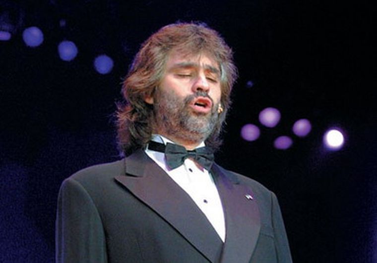 Andrea Bocelli, una de la voces líricas más destacadas Foto: web