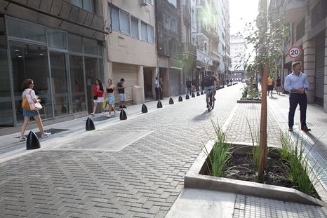 La Ciudad de Buenos Aires finalizó la reconversión urbana de Tucumán–25 de Mayo.