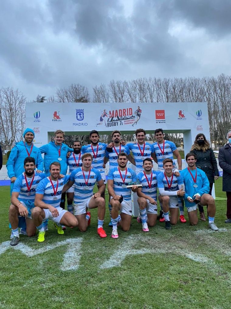Los Pumas 7s ganaron el certamen invictos. Foto: @lospumas7arg