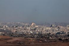 En medio del desolador panorama en la Franja de Gaza, tres sacerdotes argentinos ayudan a los más necesitados. Foto: EFE