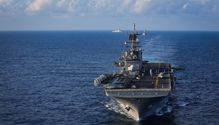 Las nuevas imágenes del USS Iwo Jima en el mar Caribe. Las nuevas imágenes del USS Iwo Jima en el mar Caribe.
