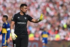 Chiquito Romero en el Superclásico por Copa de la Liga. Foto: EFE Chiquito Romero en el Superclásico por Copa de la Liga. Foto: EFE