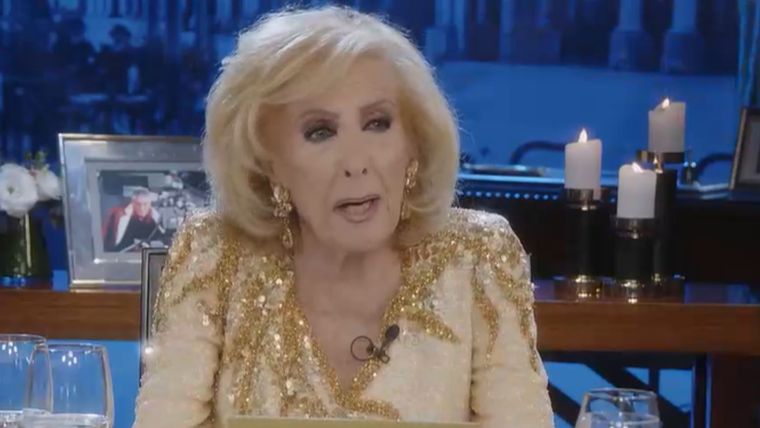 Mirtha fue al hueso.&nbsp;