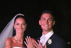 Los detalles de la manicura elegida por Oriana Sabatini en su boda Foto: Movil Press