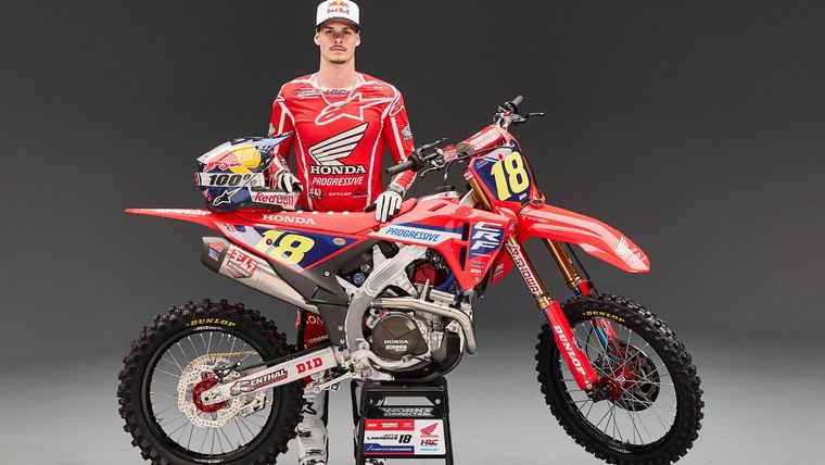 Baja sensible para Honda: Jett Lawrence se fracturó el pie