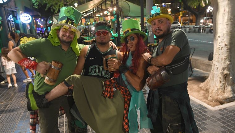 Así se vivió San Patricio en Mendoza; no te pierdas la galería de fotos, al final de la nota. Foto: Marcos Garcia/MDZ