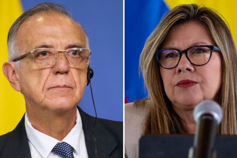 Iván Velásquez y Luz Adriana Camargo. Iván Velásquez y Luz Adriana Camargo.