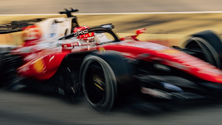 Buenas sensaciones para Ferrari este jueves en Barcelona. Buenas sensaciones para Ferrari este jueves en Barcelona.