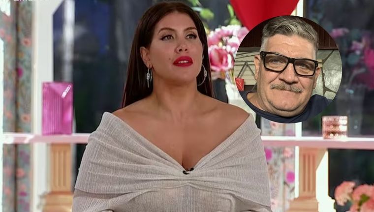 La empresaria tuvo un gesto que se hizo viral. Foto: Captura de pantalla/ Youtube: Telefe/ Instagram: @juanicardi