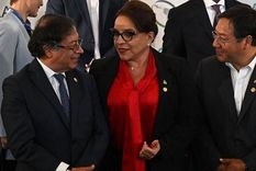 Los presidentes de Colombia, Gustavo Petro, de Honduras, Xiomara Castro, y de Bolivia, Luis Arce Foto: GETTY IMAGES Los presidentes de Colombia, Gustavo Petro, de Honduras, Xiomara Castro, y de Bolivia, Luis Arce Foto: GETTY IMAGES