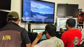 Una tormenta eléctrica que azotó el oeste neuquino durante la tarde del miércoles originó tres focos de incendio en el Parque Nacional Lanín. Una tormenta eléctrica que azotó el oeste neuquino durante la tarde del miércoles originó tres focos de incendio en el Parque Nacional Lanín.