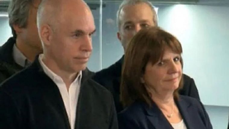 Patricia Bullrich y Horacio Rodríguez Larreta estarán juntos el domingo de las PASO