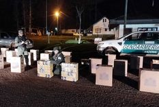 El trabajo de Gendarmería Foto: Gendarmería Nacional