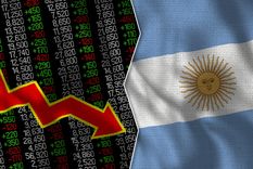 Con números en rojo las acciones argentinas reflejan el nerviosismo en los mercados, mirando lo que ocurra con la licitación de deuda en pesos.&nbsp;