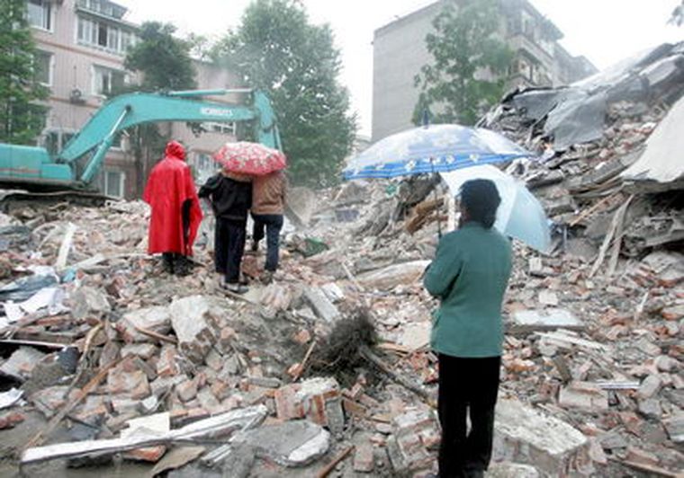 El terremoto del pasado 12 de mayo en Sichuan causó al menos 70.000 muertos. Foto: EFE