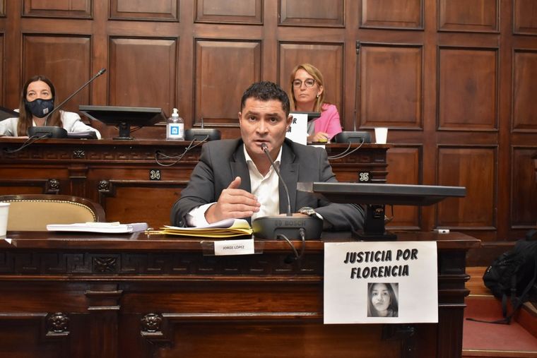 El diputado radical Jorge López, uno de los que votó a favor. Foto: Prensa Cámara de Diputados