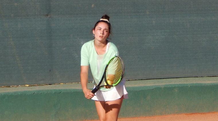 María Luz Iranzo María Luz Iranzo le ganó en su primer encuentro a Marianela Yanzón. Foto: Juan Borsani/MDZ