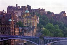 Edimburgo, capital de Escocia.