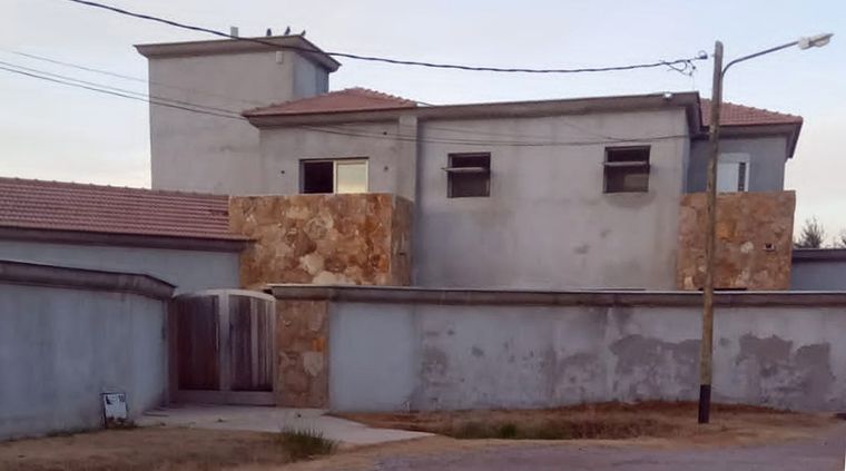 La casa de Lobos fue autodesmantelada: Foto: Gentileza