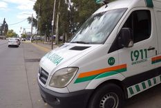 Policías, bomberos voluntarios y el Servicio de Emergencias Coordinado trabajó en la escena del accidente. (Foto ilustrativa)