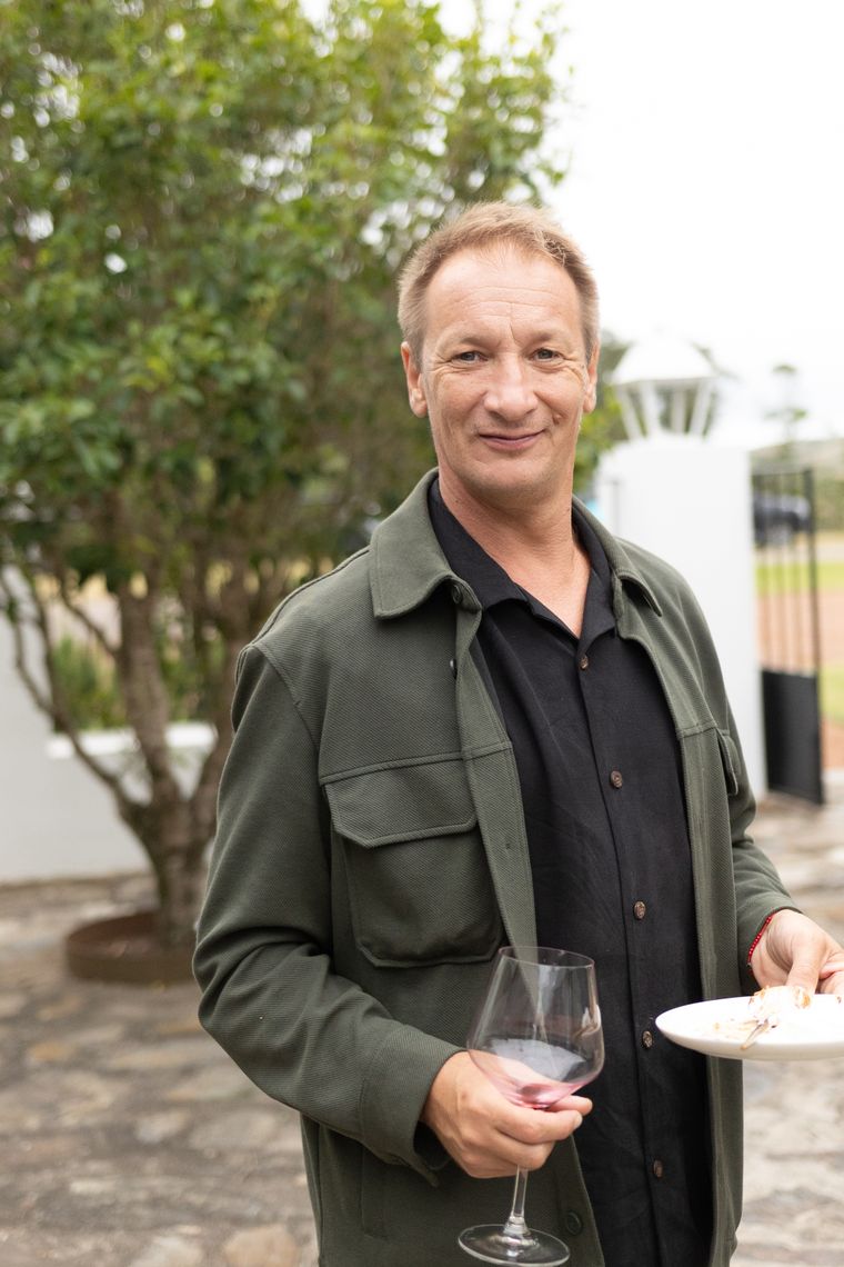 El artista Vicente Grondona. El artista Vicente Grondona.