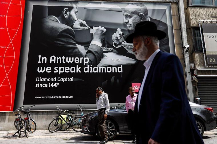 Amberes sigue siendo la gran capital de los diamantes en el mundo.