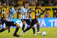 Hernán Encina jugando para Rosario Central.